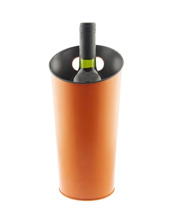 Metalinis Šampano/vyno aušintuvas KOALA Oranžinės spalvos