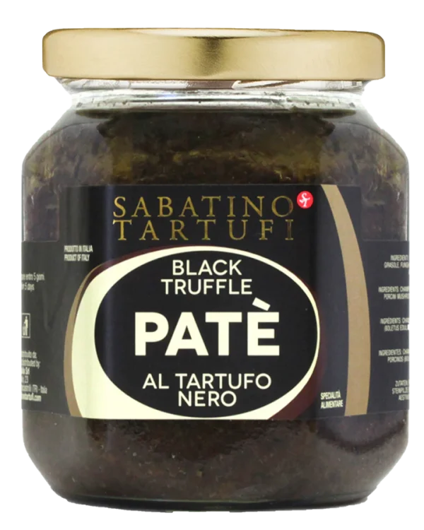 Sabatino Tartufi juodųjų trumų PATE 8% užtepėlė 500g.